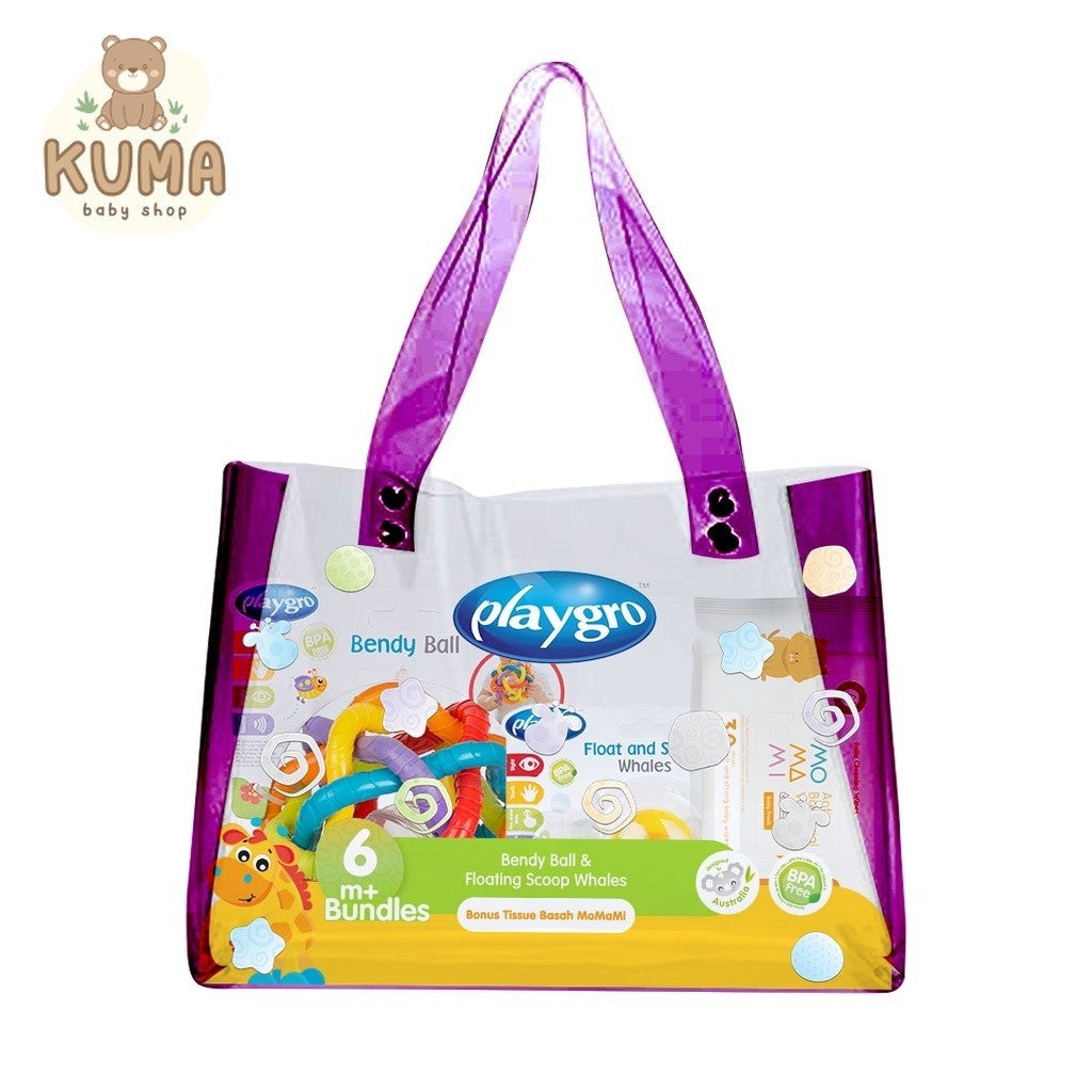 Playgro Holiday Bundle 6+ Paket Mainan Anak Bayi