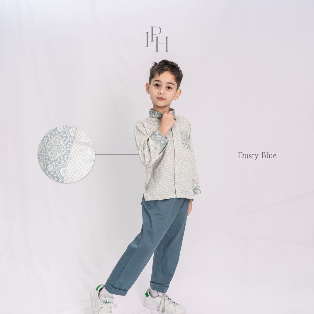 Little Palmerhaus - Baju Lebaran 2025 - Arya Boy Attire Set (Setelan Koko Anak Laki-Laki Usia 1-6 Tahun)