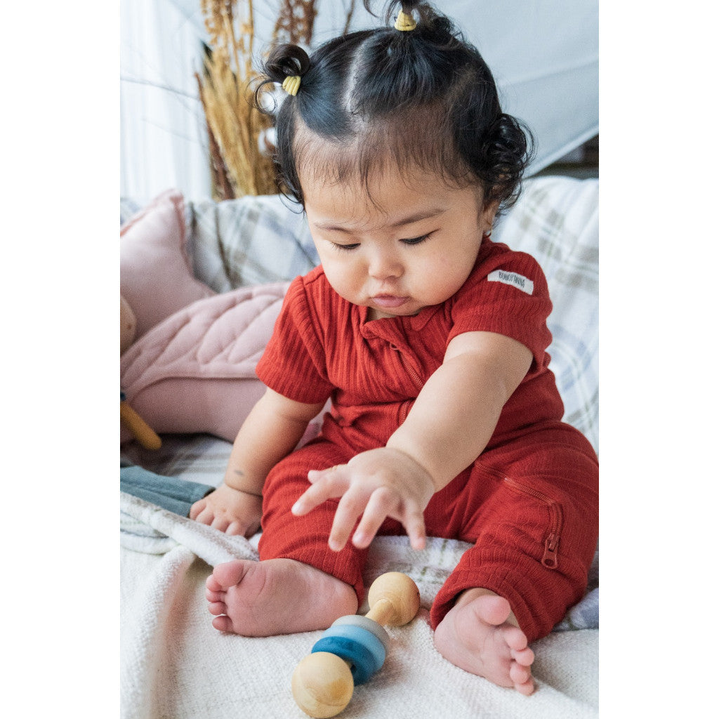 BOHOPANNA - SHORT SLEEPSUIT ZIPPER - Baju Tidur Anak
