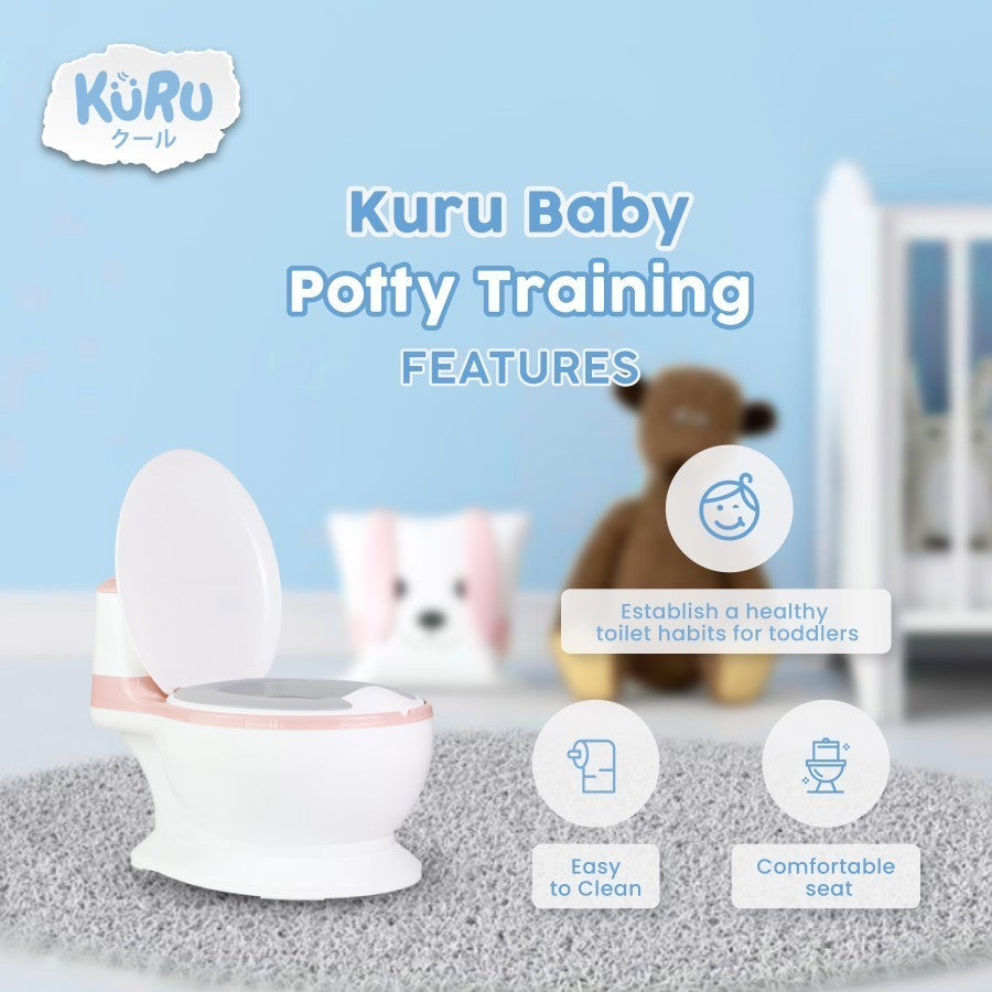 Kuru 6035 Mini Toilet Potty Training Seat | Pispot Closet Train Anak Kloset Duduk Anak