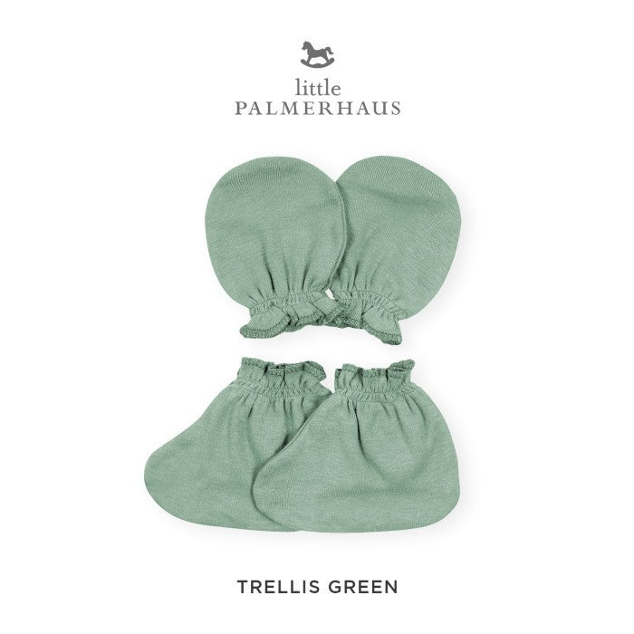 Sarung Tangan & Kaki Bayi - Little Palmerhaus Mitten & Booties 12.0