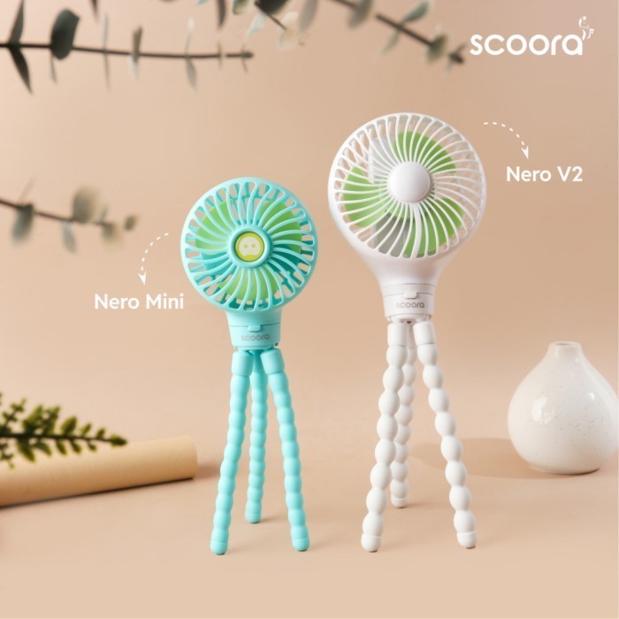 Scoora Nero Pro V2 Kipas Angin Portable Auto Rotate