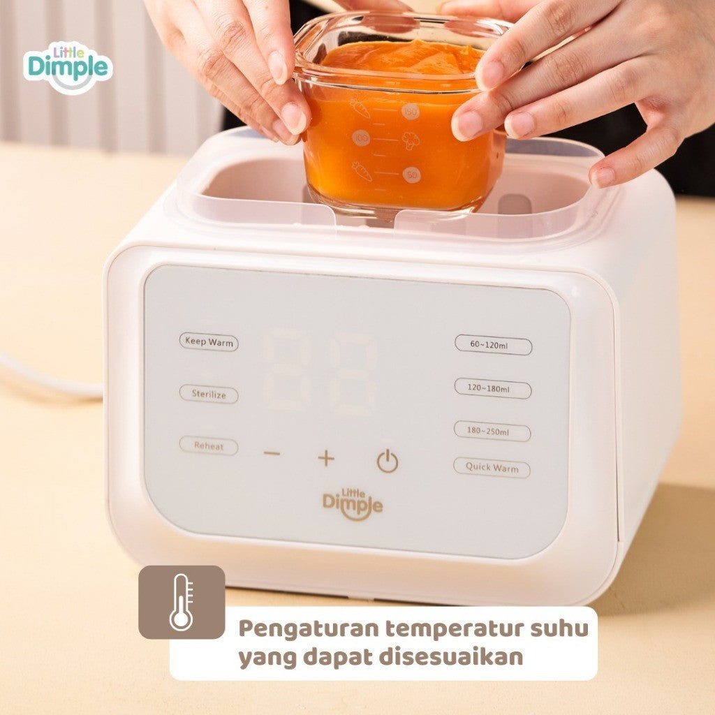 Little Dimple Smart Bottle Warmer - Penghangat Susu dan Asi Bayi Portable