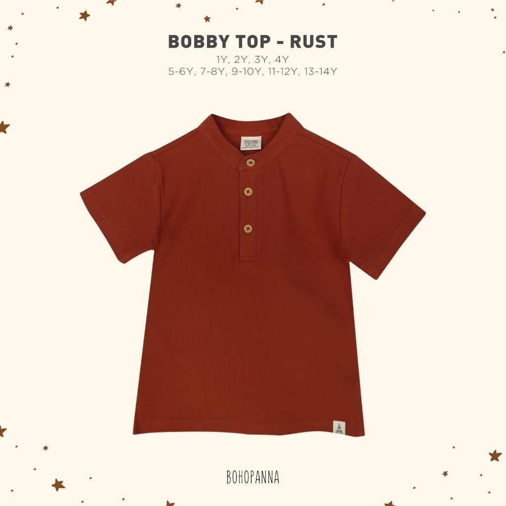 BOHOPANNA - BOBBY TOP - Atasan Anak Laki-Laki - Kaos Polo Anak 2520