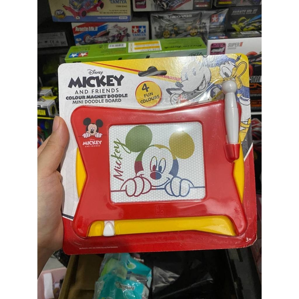 Emco Disney Mickey And Friends Colour Magnet Doodle Mini Board