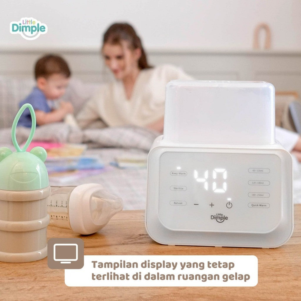 Little Dimple Smart Bottle Warmer - Penghangat Susu dan Asi Bayi Portable