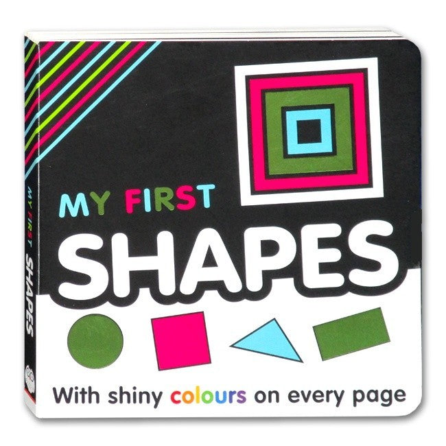 [Autumn] My First High Contrast Board Books (123 / Colours / Shapes / Words) with shiny colours on every page