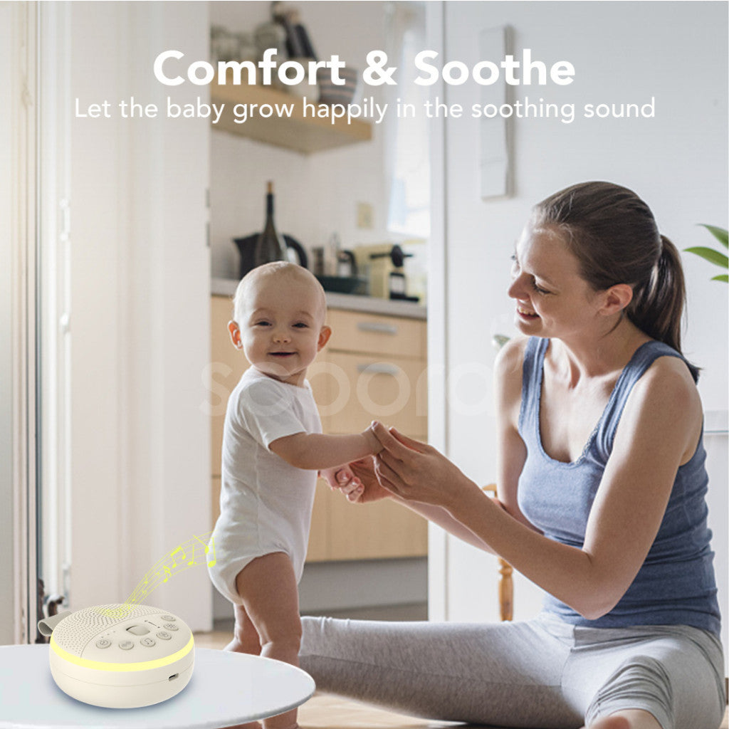 SCOORA Dream Whisper Lullaby White Noise Speaker Portable Baby Sleep / Baby Soother / Baby Shusher / Musik Tidur Bayi