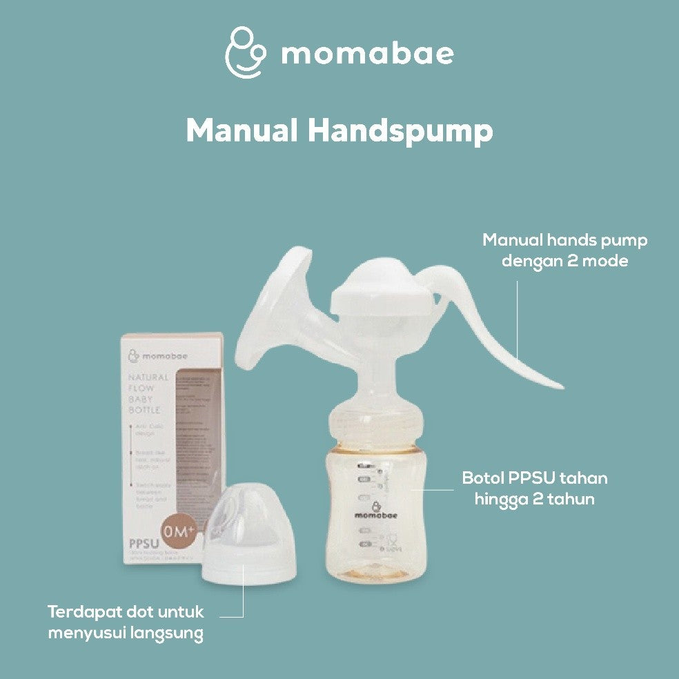 MOMABAE - MANUAL BREAST PUMP POMPA ASI MANUAL