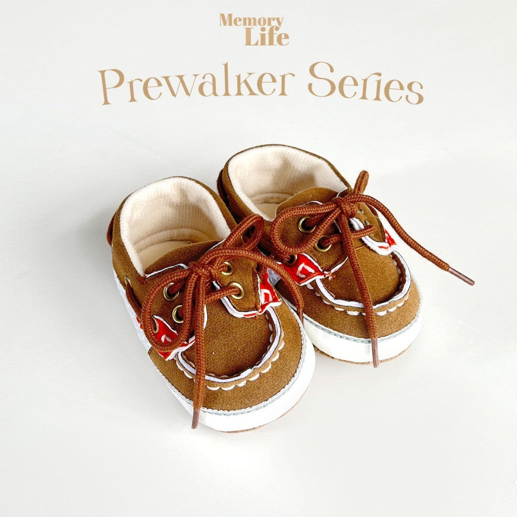 MemoryLife - Prewalker Two Lines | Sepatu Prewalker Bayi Unisex Umur 0 Bulan - 18 Bulan