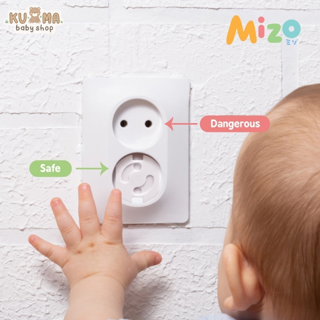 MIZO Electric Socket Protector Penutup Colokan Listrik Anak Pengaman Listrik