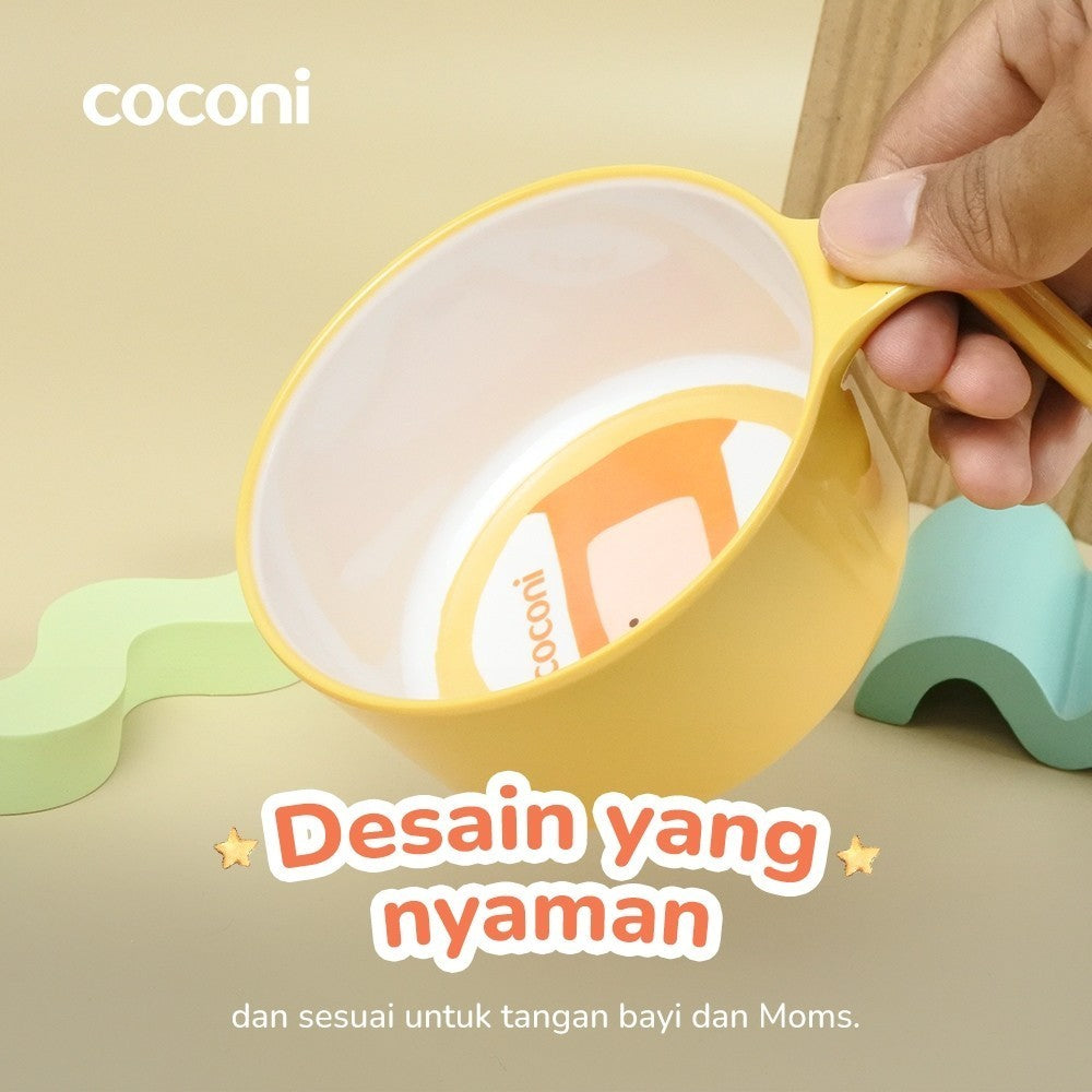 COCONI Melamine MunchBowl | Mangkuk Melamin Anak Bayi MPASI BPA FREE FOOD GRADE