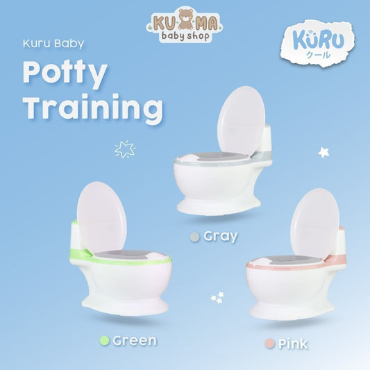 Kuru 6035 Mini Toilet Potty Training Seat | Pispot Closet Train Anak Kloset Duduk Anak