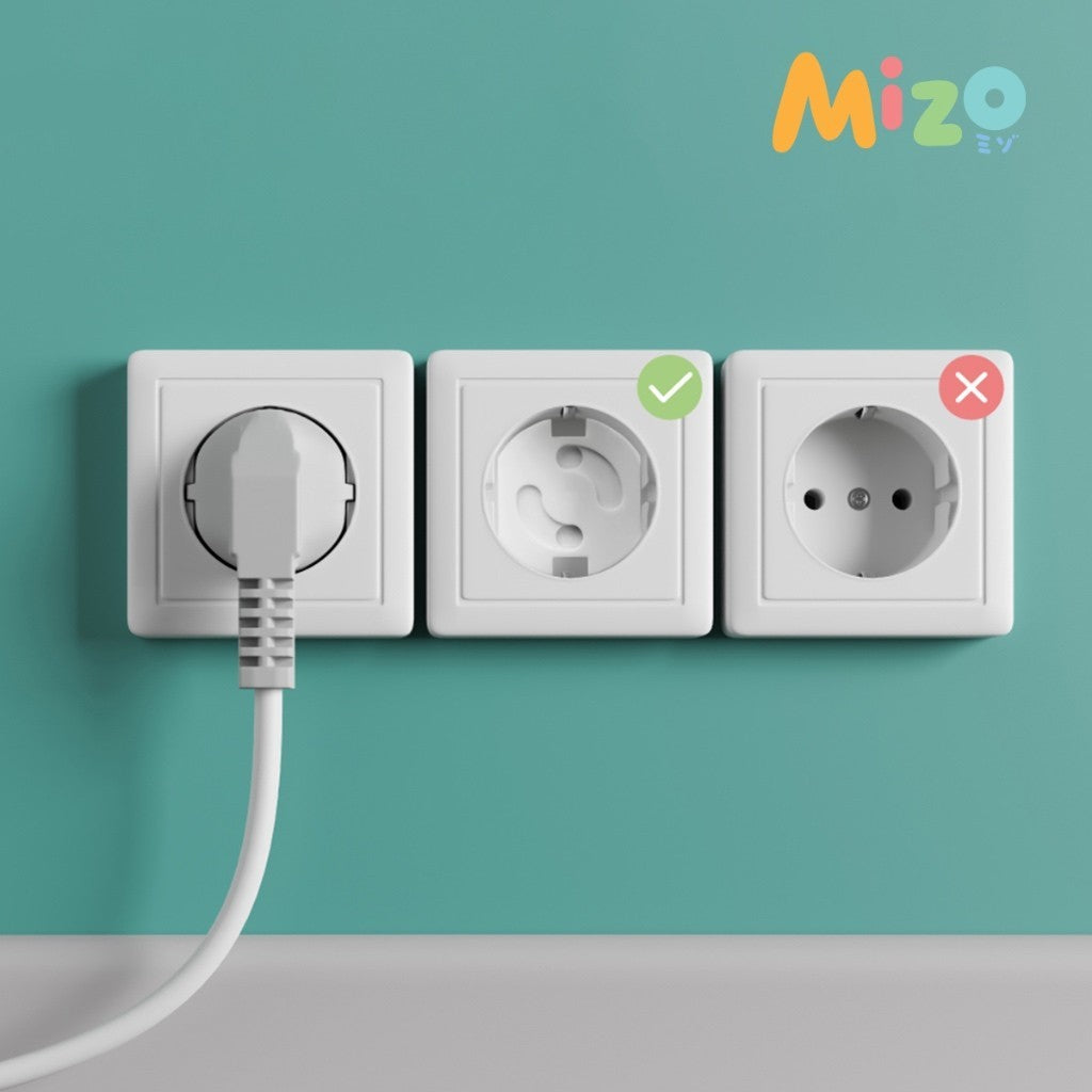 MIZO Electric Socket Protector Penutup Colokan Listrik Anak Pengaman Listrik