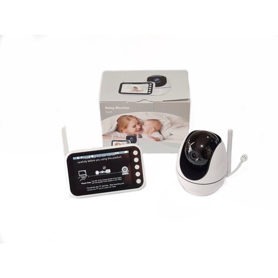 Kuru ABM200 4.5" Smart Digital Video Audio Baby Monitor with PTZ Rotation