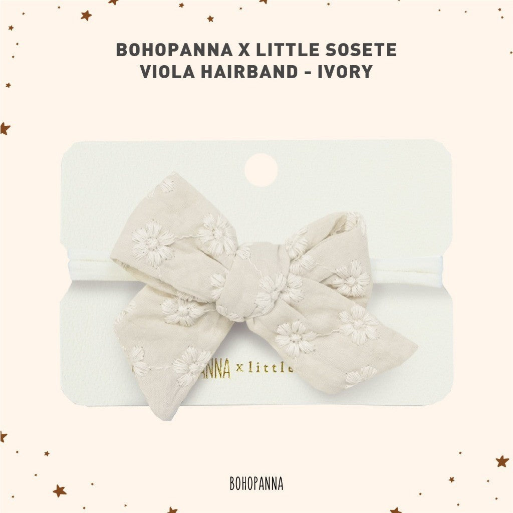 BOHOPANNA - VIOLA HAIRBAND - Ikat Rambut Anak Perempuan
