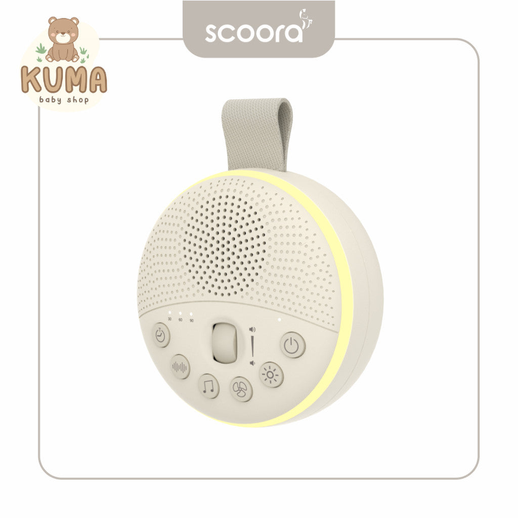 SCOORA Dream Whisper Lullaby White Noise Speaker Portable Baby Sleep / Baby Soother / Baby Shusher / Musik Tidur Bayi