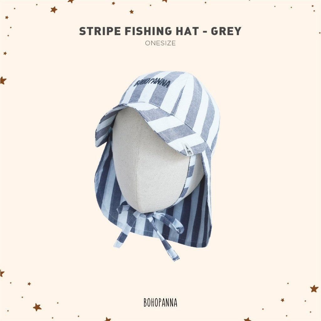 BOHOPANNA - STRIPE FISHING HAT - Topi Anak
