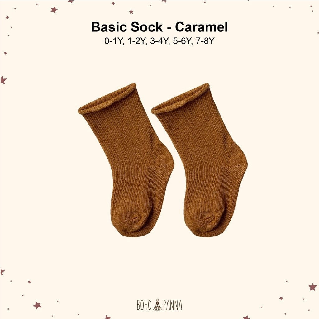 BOHOPANNA - BASIC SOCK - Kaos Kaki Anak 0-4 tahun