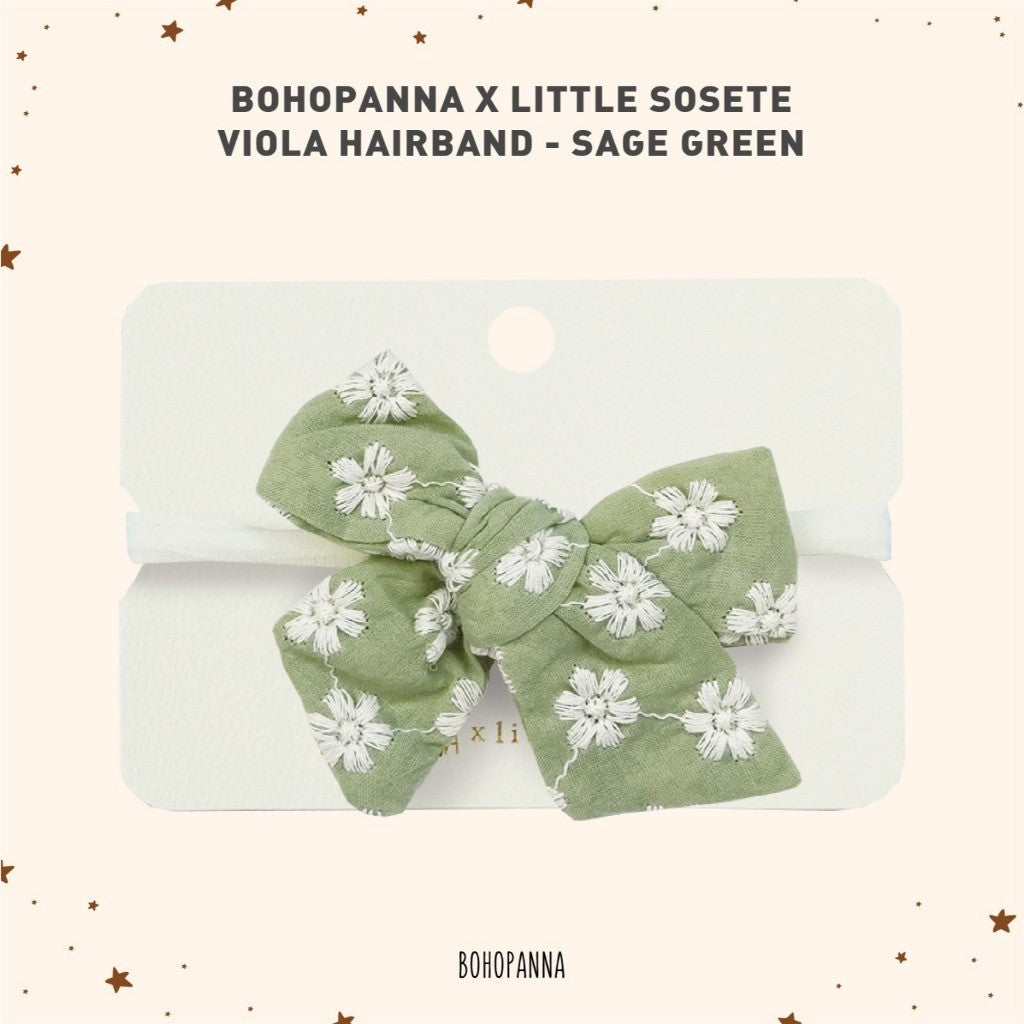 BOHOPANNA - VIOLA HAIRBAND - Ikat Rambut Anak Perempuan