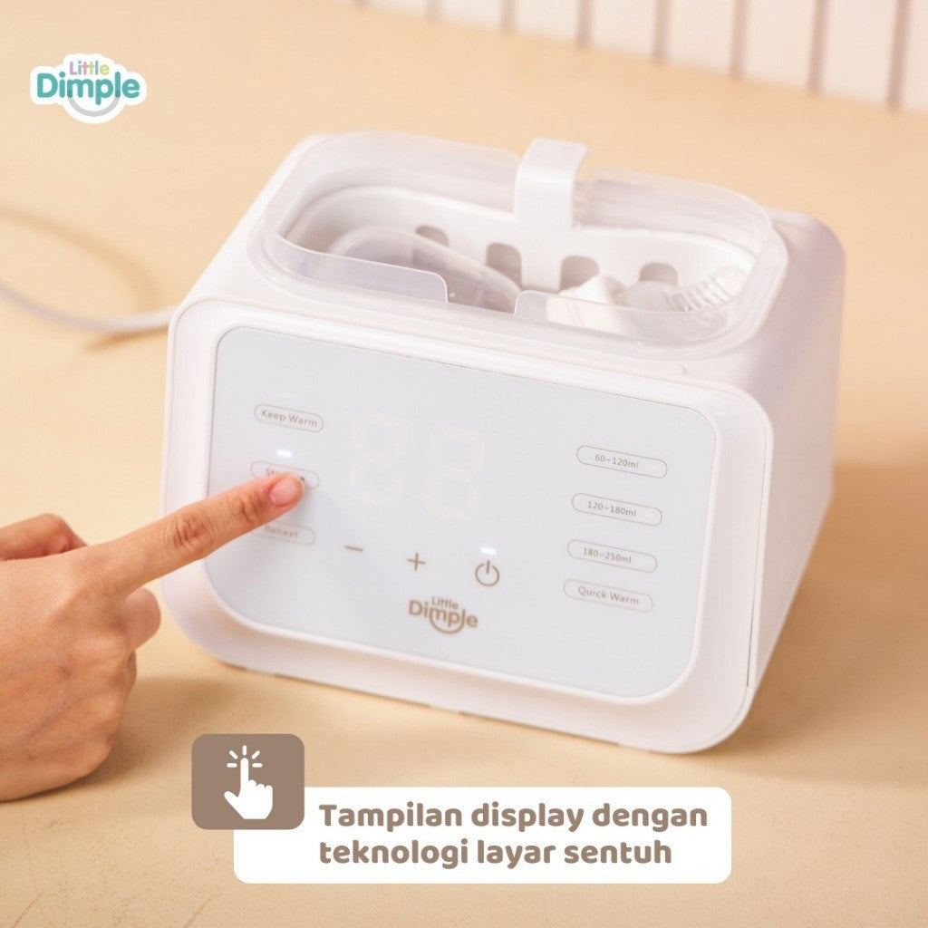 Little Dimple Smart Bottle Warmer - Penghangat Susu dan Asi Bayi Portable