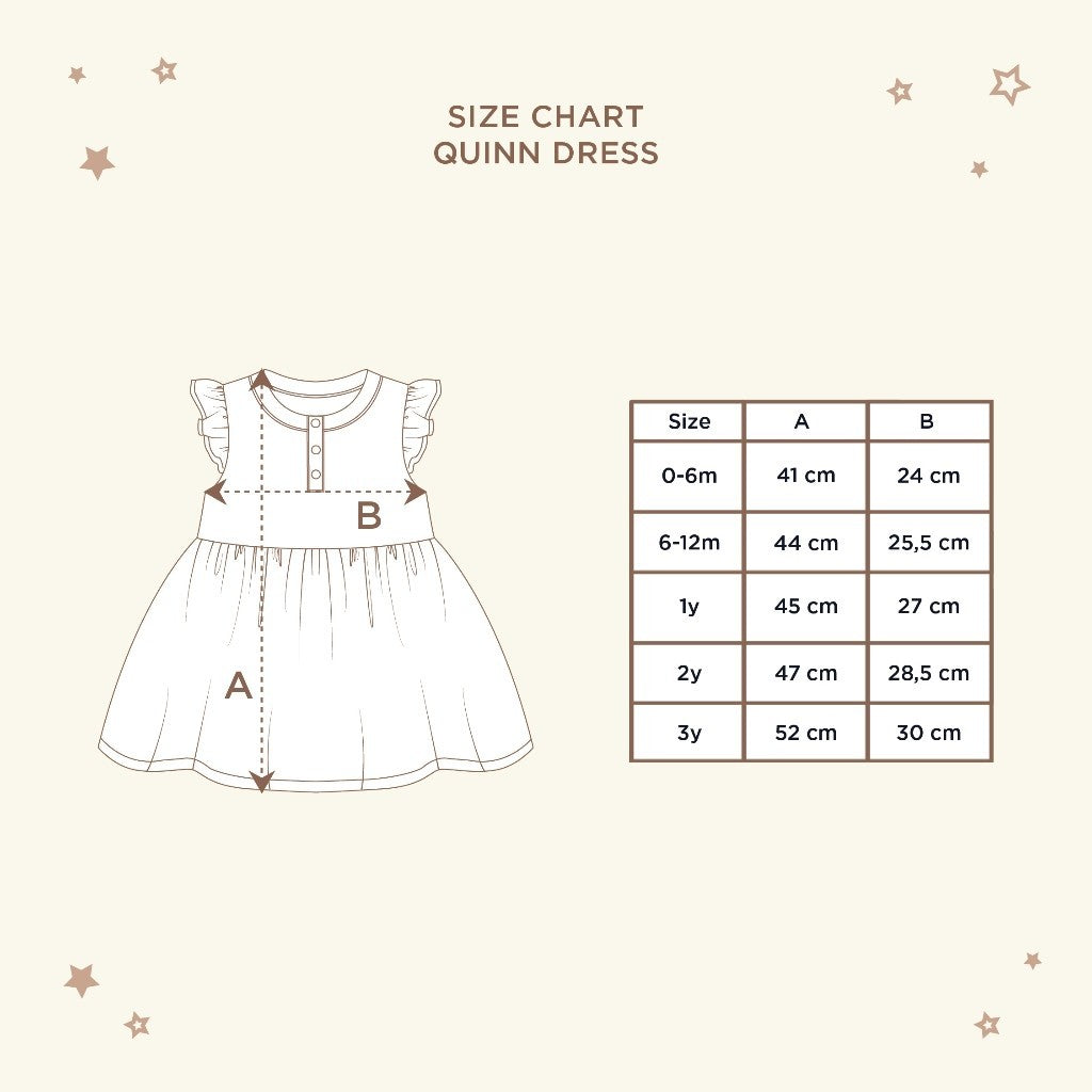 Little Palmerhaus - Quinn Dress (Dress Bayi & Anak Perempuan)
