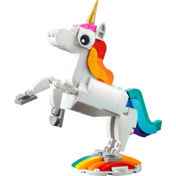 LEGO Creator 31140 Magical Unicorn Building Toy Set (145 Pieces)