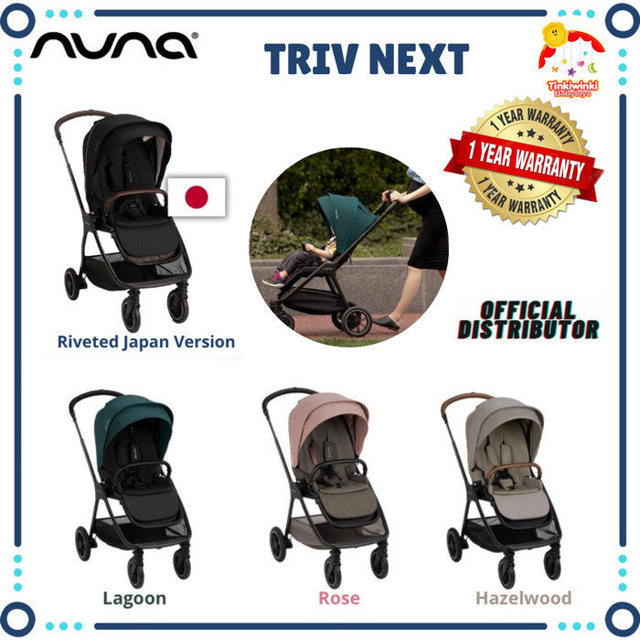 Nuna Triv Next Stroller Kereta Dorong Bayi Nuna 2 Way Free Cup Holder