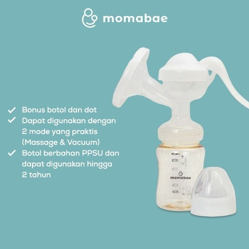 MOMABAE - MANUAL BREAST PUMP POMPA ASI MANUAL