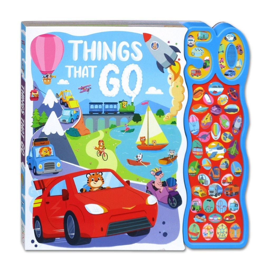 Things That Go/Noisy Farm Sounds Board Book With 50 Sounds! [Igloo Books]