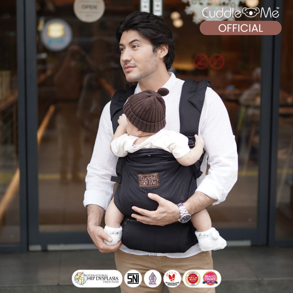 Gendongan Bayi - CUDDLEME Ultimo Aero Gendongan SSC Newborn Suport M Shape