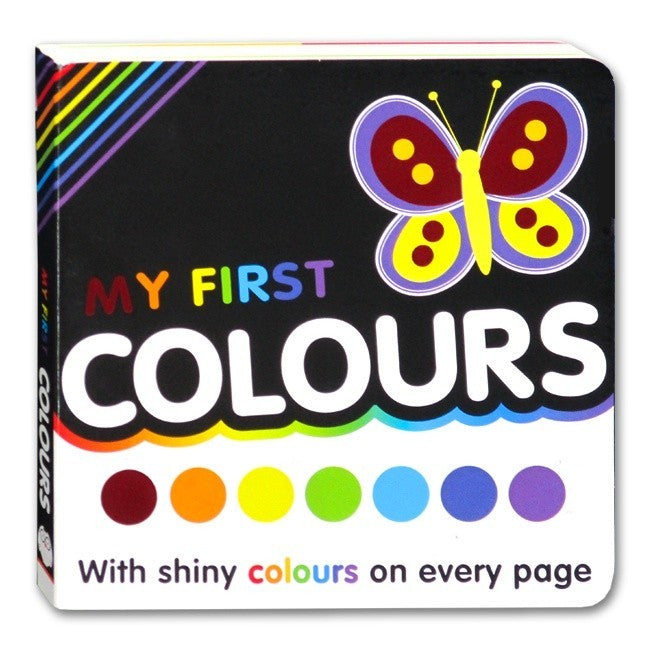 [Autumn] My First High Contrast Board Books (123 / Colours / Shapes / Words) with shiny colours on every page