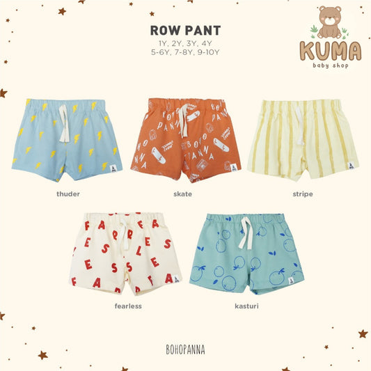 BOHOPANNA - ROW PANTS - Celana Pendek Anak