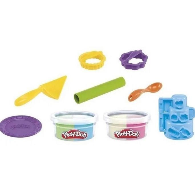 Play Doh Kitchen Creations Creatin Cakes Hasbro F4714 Playdoh Mainan