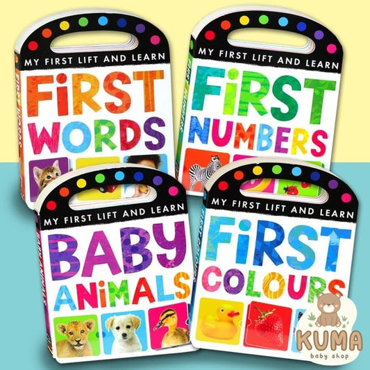 [Little Tiger] Baby Animals / First Numbers / First Colours / First Words My First Lift and Learn Board Book