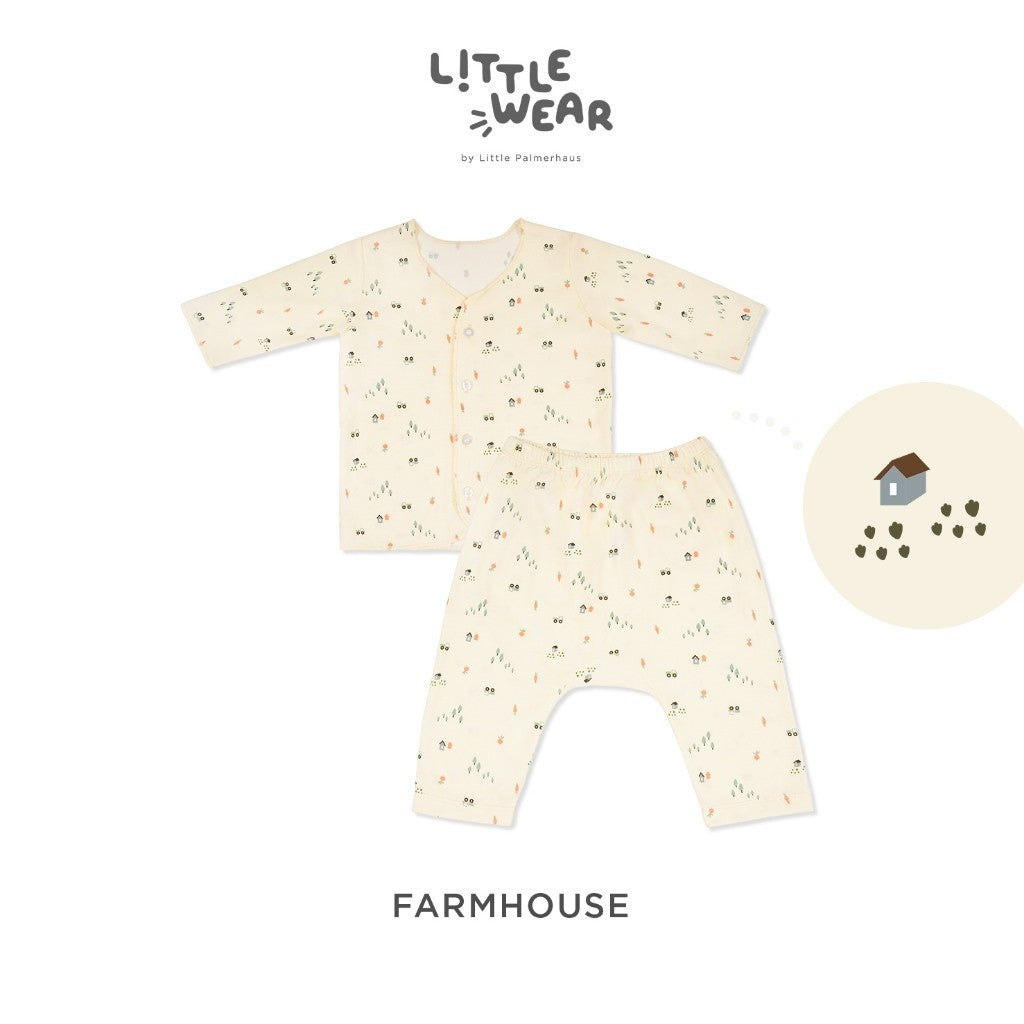 Little Palmerhaus - Little Wear Long Set 22.0 (Setelan Bayi Lengan Panjang)