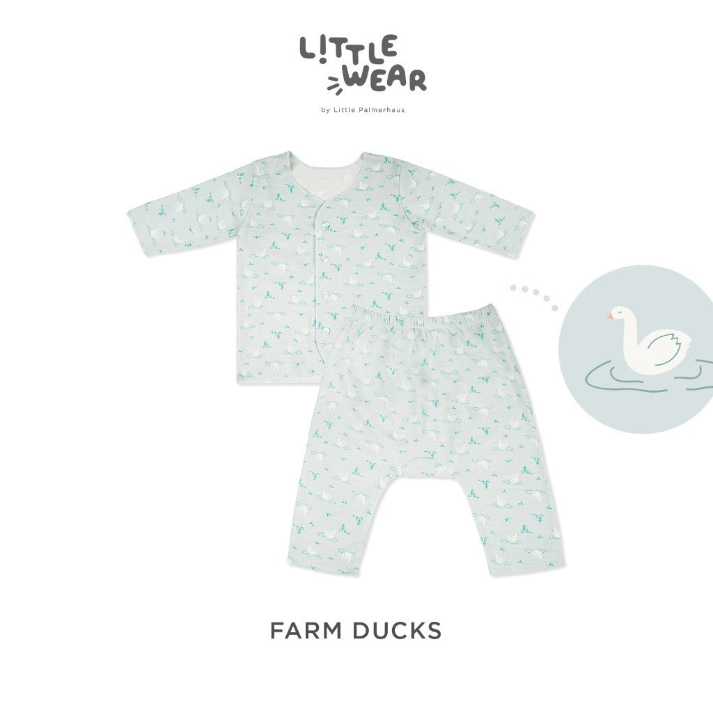 Little Palmerhaus - Little Wear Long Set 22.0 (Setelan Bayi Lengan Panjang)