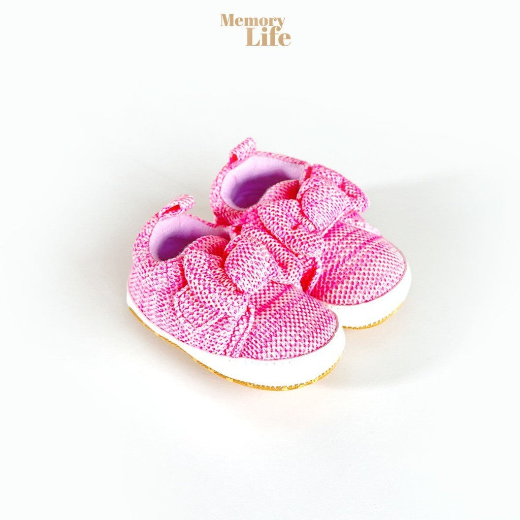 MemoryLife - Prewalker Soft Ribbon | Sepatu Prewalker Premium Bayi Perempuan Umur 0 Bulan - 18 Bulan