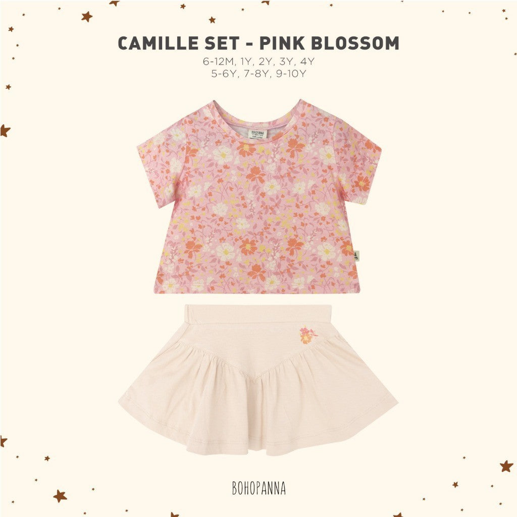 BOHOPANNA - CAMILLE SET - Setelan Baju Anak Perempuan 2523