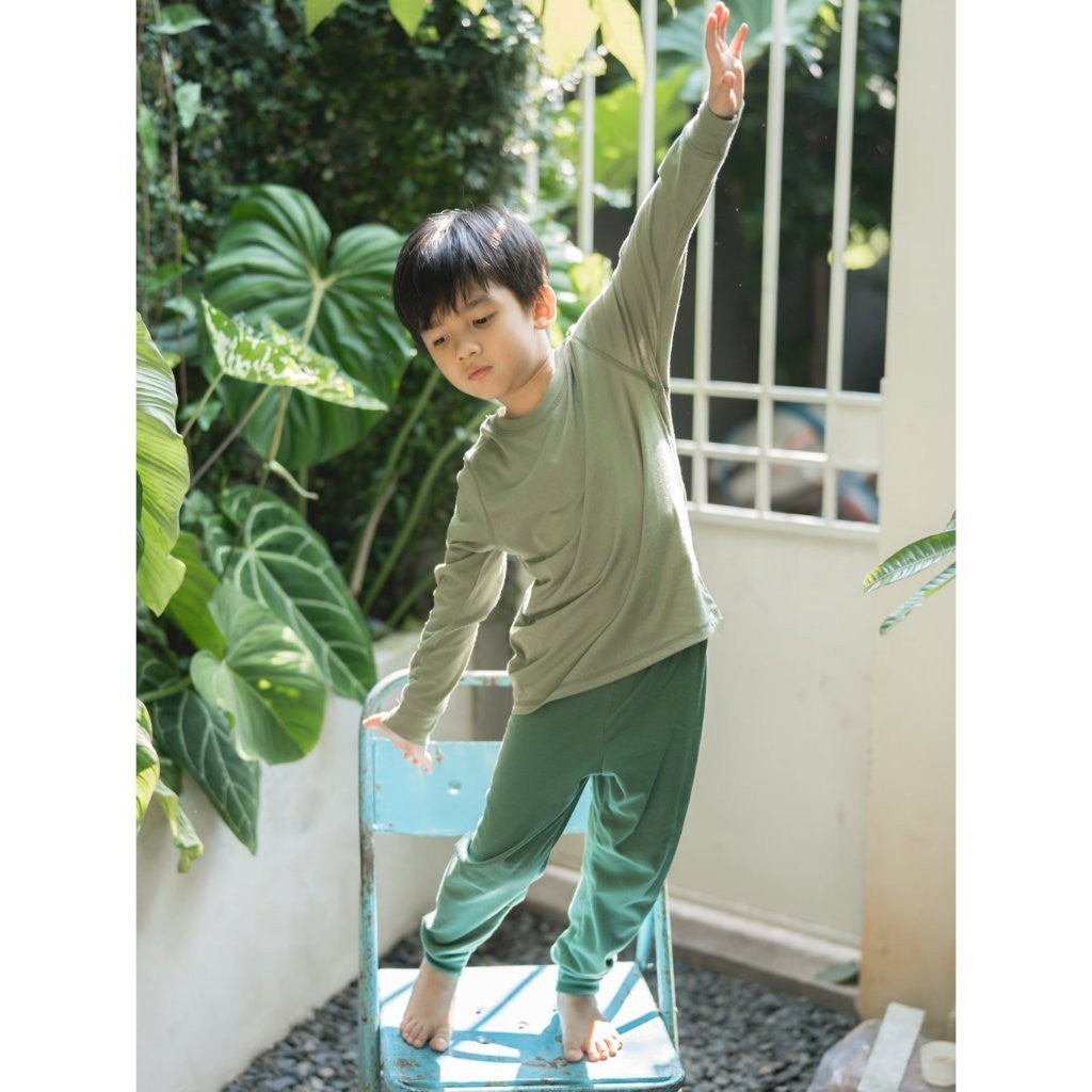 BOHOPANNA - LONG PAJAMA - Setelan Baju Tidur Anak