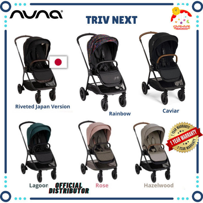 Nuna Triv Next Stroller Kereta Dorong Bayi Nuna 2 Way Free Cup Holder