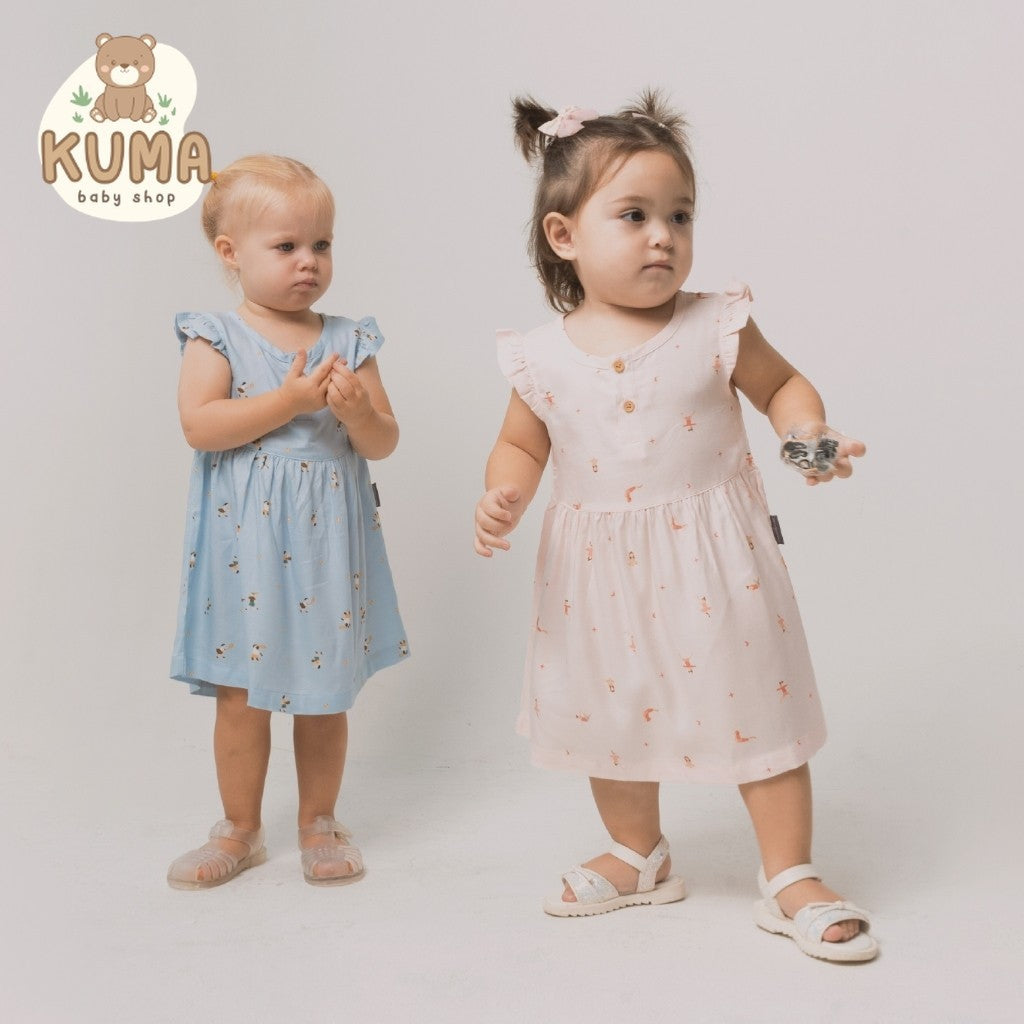 Little Palmerhaus - Quinn Dress (Dress Bayi & Anak Perempuan)