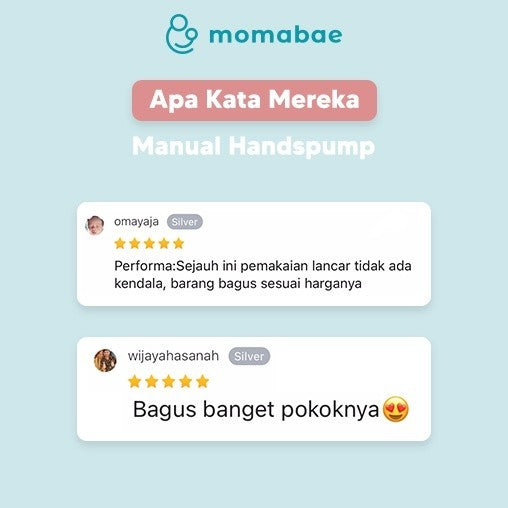MOMABAE - MANUAL BREAST PUMP POMPA ASI MANUAL