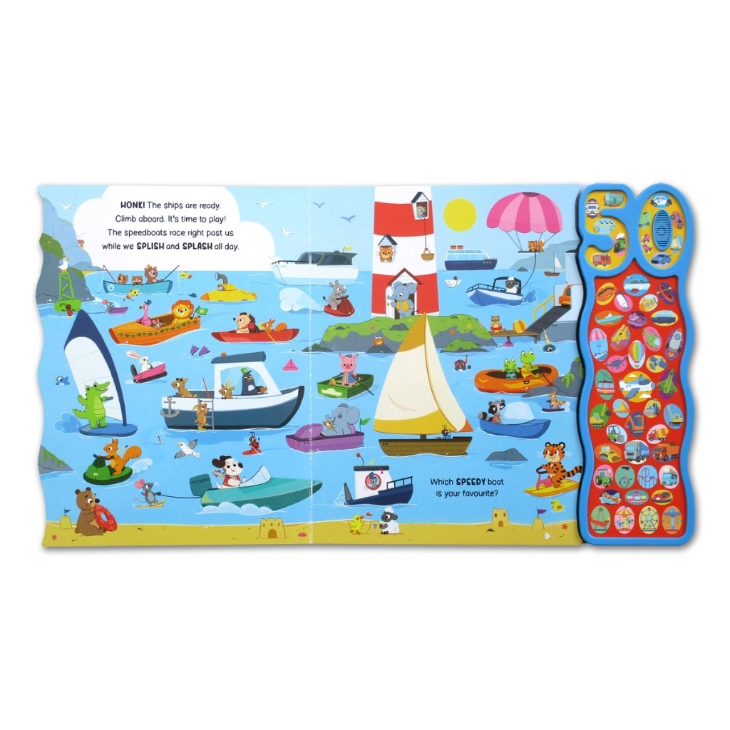Things That Go/Noisy Farm Sounds Board Book With 50 Sounds! [Igloo Books]