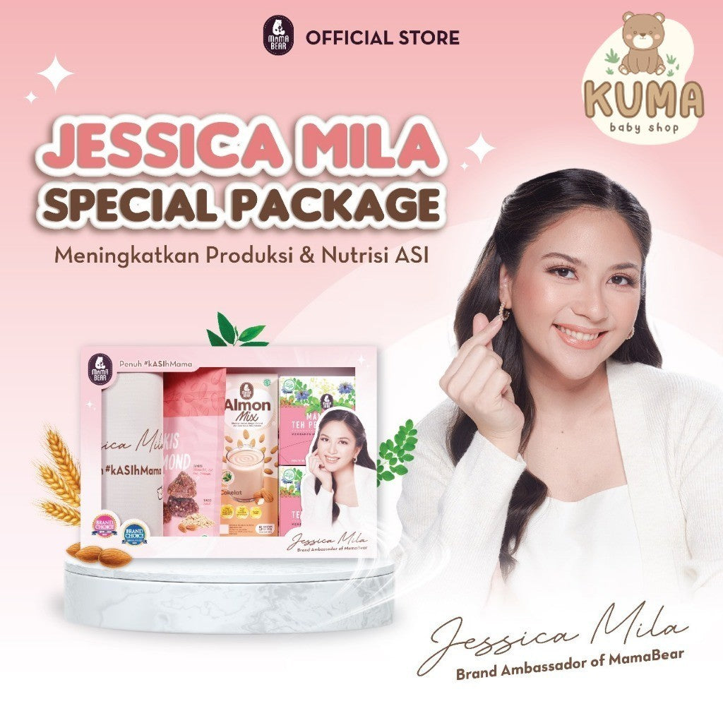 MamaBear X Jessica Mila Package - ASI Booster Gift Hadiah Pelancar Peningkat Produksi ASI