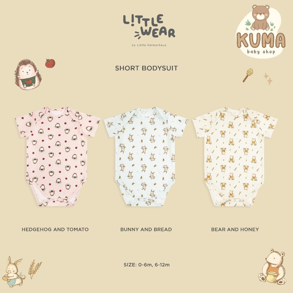 Little Wear Short Bodysuit 23.0 by Little Palmerhaus (Jumper Bayi)