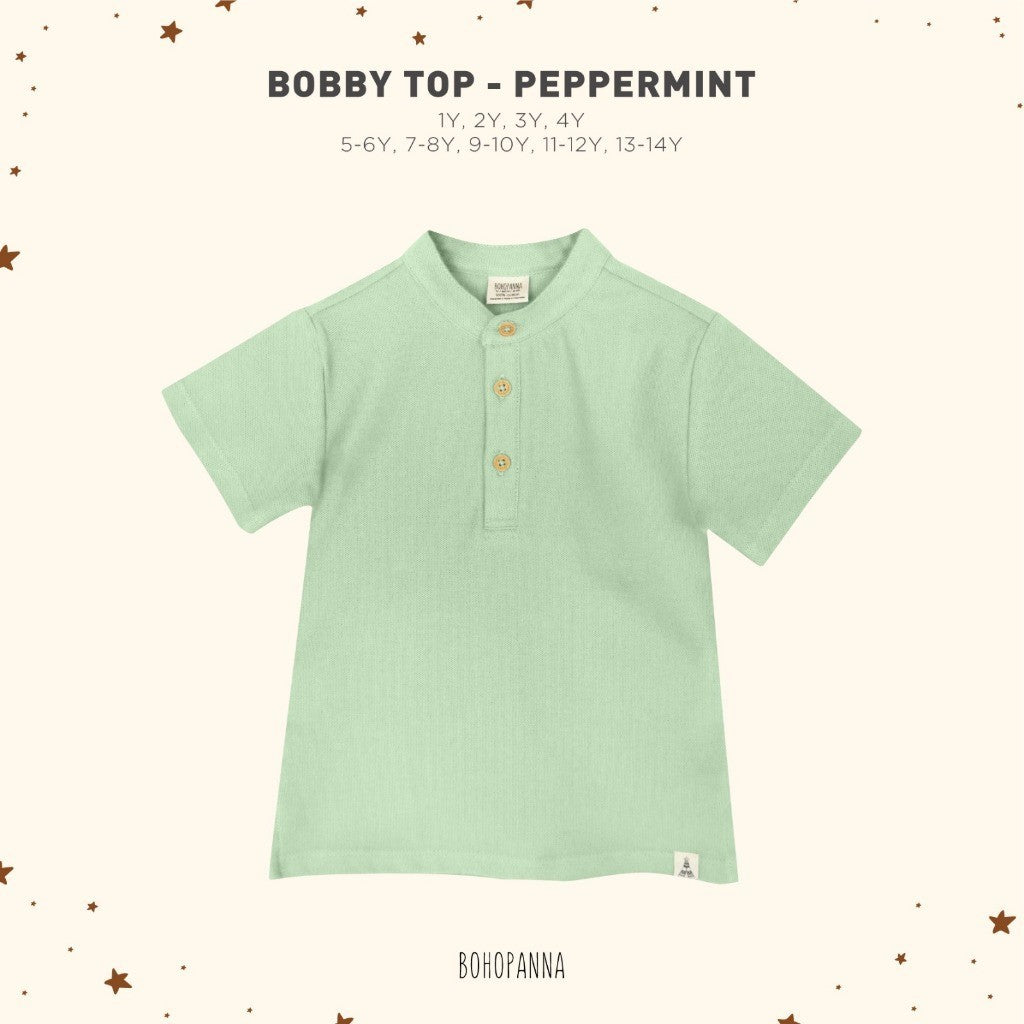 BOHOPANNA - BOBBY TOP - Atasan Anak Laki-Laki - Kaos Polo Anak 2520