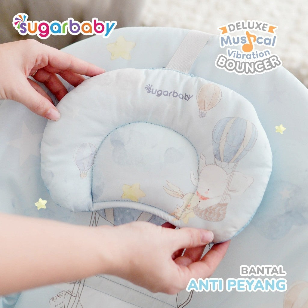Sugar Baby New Deluxe Musical Vibration Bouncer/Ayunan Bayi/Bouncer Bayi