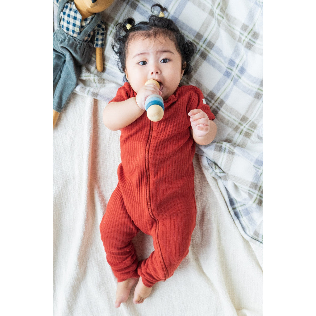 BOHOPANNA - SHORT SLEEPSUIT ZIPPER - Baju Tidur Anak