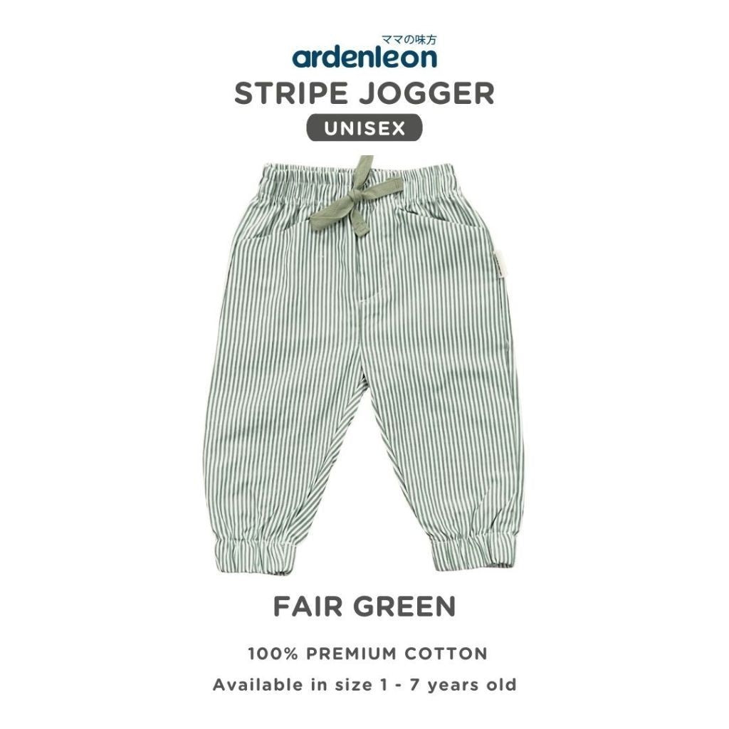 ARDENLEON Celana Panjang Anak Stripe Jogger 1 - 7 Tahun